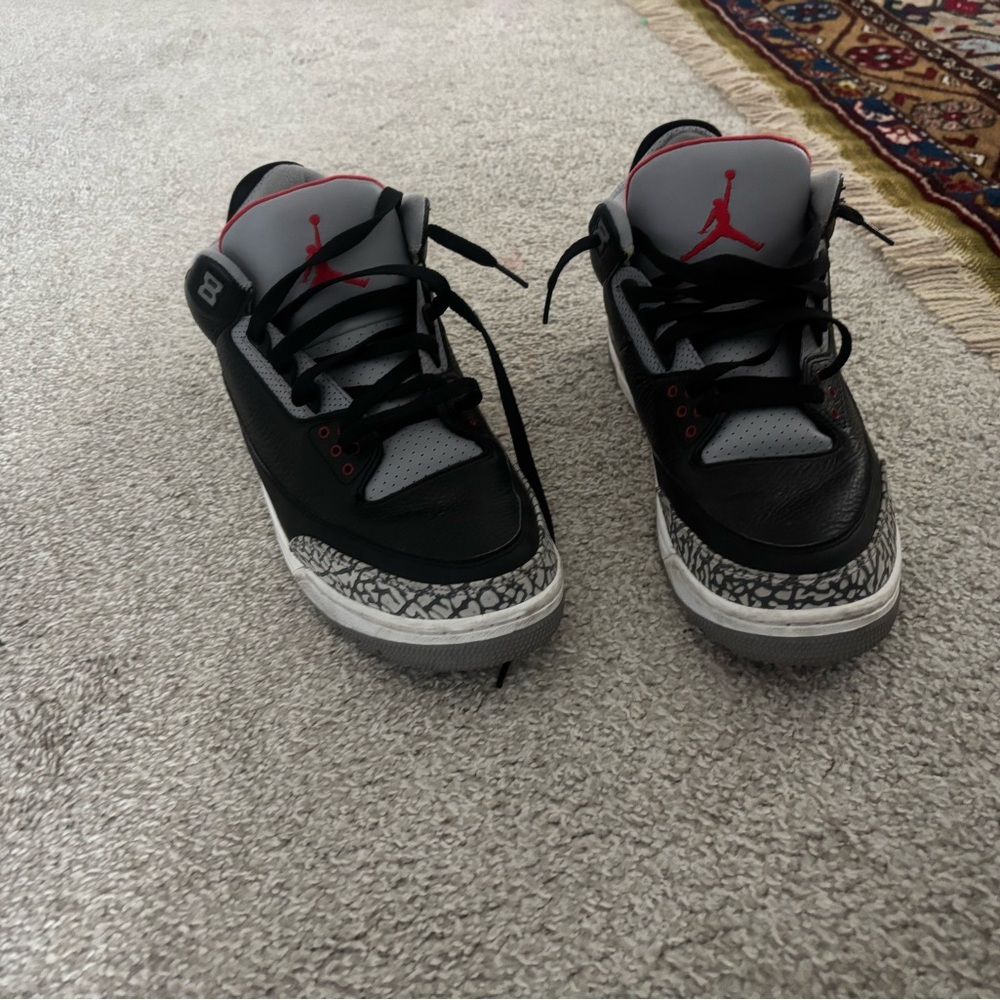 Kids Black and Red Sneakers
